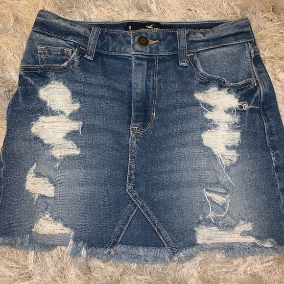Hollister Dresses & Skirts - Jean Skirt